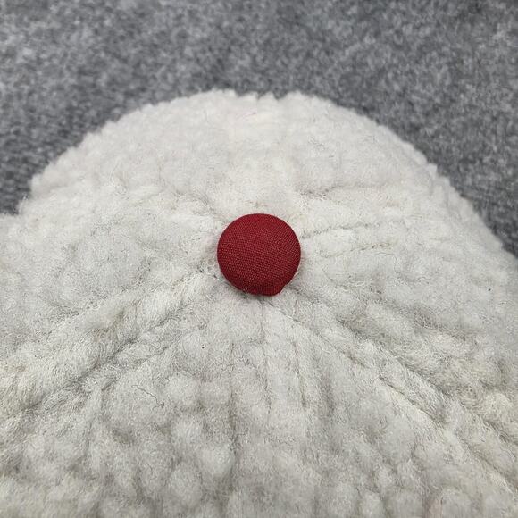 Disney Mickey Mouse Hat Cap Snap Back Kids XS/S Sherpa Faux Fur Ear Flap White - Picture 6 of 16